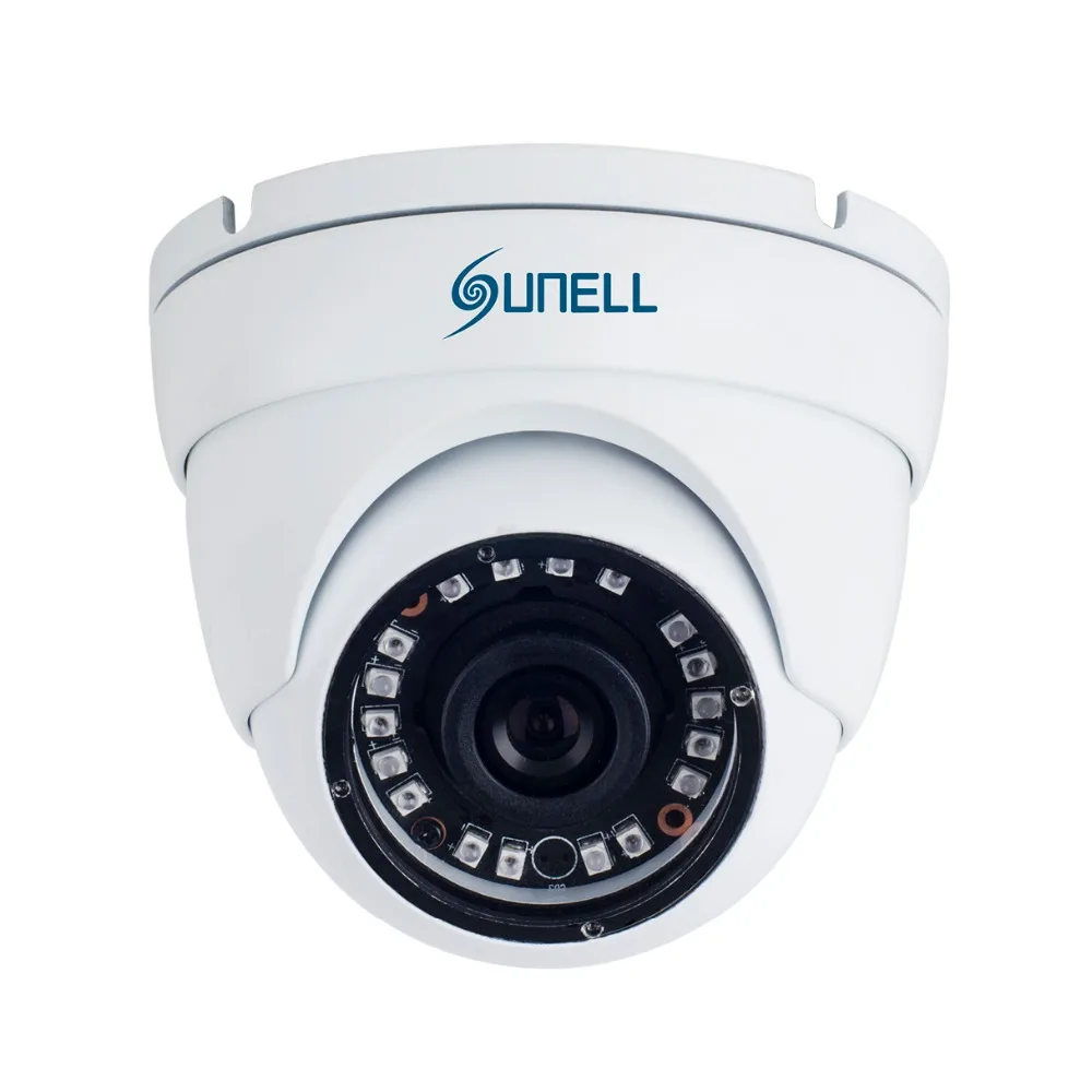 4pcs Sunell E1FV 2MP 3.6mm Ball 1920*1080 HD IP Camera 15meter IR