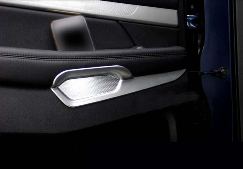 Для Ford Explorer ABS Хромированная внутренняя сторона дверной подлокотник полоса/коробка для хранения накладка 4 шт./компл