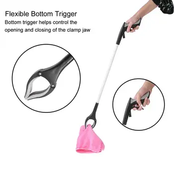 

Garbage Grabber Reacher Rotating Grabber Pick Up Tool Hand Arm Extension Nonslip Long Reacher Reaching Assist Mobility Aid
