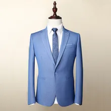 Индивидуальный однотонный мужской костюм мужской деловой строгий костюм свадебный костюм жениха