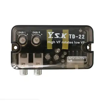 

12V TD-22 Auto Car Audio Converter Stereo High to Low Frequency Line Speaker Level Adapter High quality Converter r20