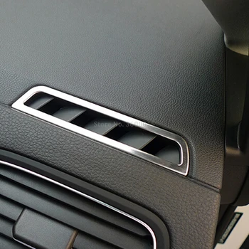 

For Volkwagen Golf 7 MK7 2013 2014 2015 2016 2017 Front Upper Air Conditioner Vent Outlet Cover Trim Accessories Car styling