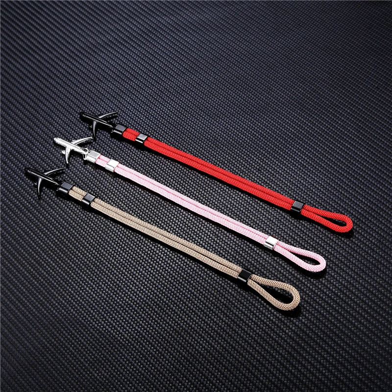 MKENDN Fashion Airplane Anchor Bracelets Men Charm Rope Chain Paracord Bracelet Male Women Air force style Wrap Metal Sport Hook