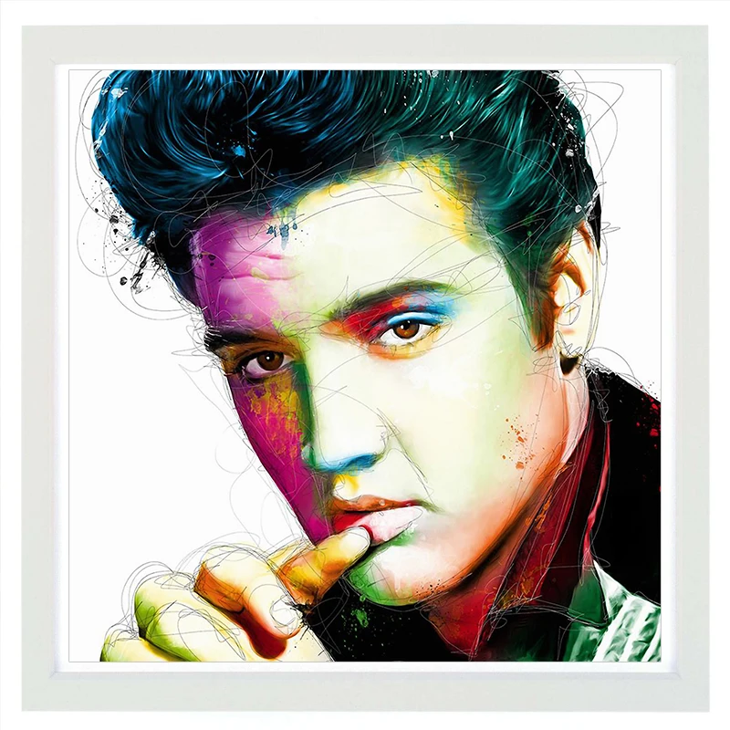 Постеры для рок-н-ролла холщовая картина Elvis Presley украшения комнаты музыкальная
