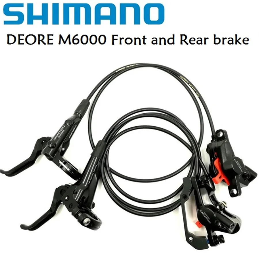 DEORE BR M6000 тормоз Горный велосипед Hidraulic Дисковый Тормоз MTB тормозной рычаг +