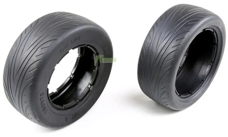 

On Road Tire Racing Tyre Fit For 1/5 Losi 5ive T Rovan LT KingmotorX2 BAJA 4WD SLT