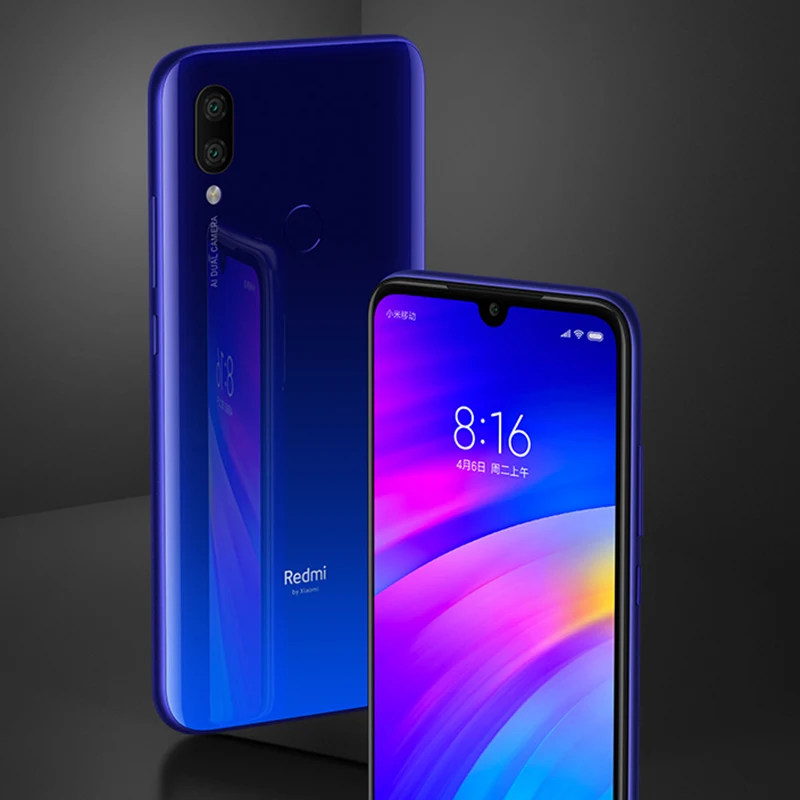 Оригинальный Xiaomi Redmi 7 3 Гб 32 Snapdragon 632 смартфон Octa Core 4000 мАч 6 26 ''телефон полный