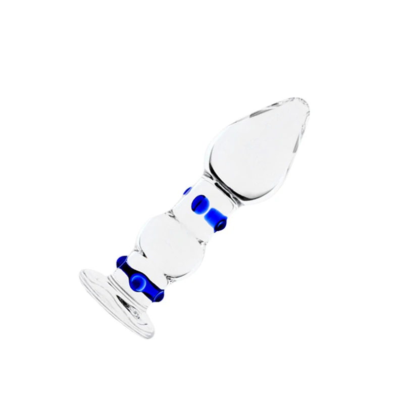 Schwarz-wolf-Pyrex-glas-dildo-kristall-anal-beads-butt-plug-prostate-massager-g-punkt-weibliche-masturbation (2)