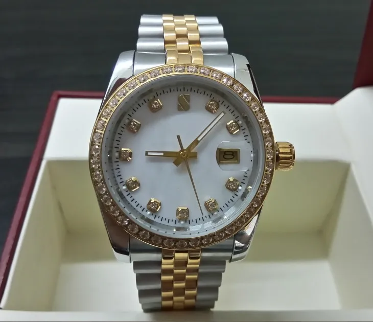 

37.5mm Business watch Automatic Self-Wind movement High quality Mechanical watches Men's watch no logo Limited Edition