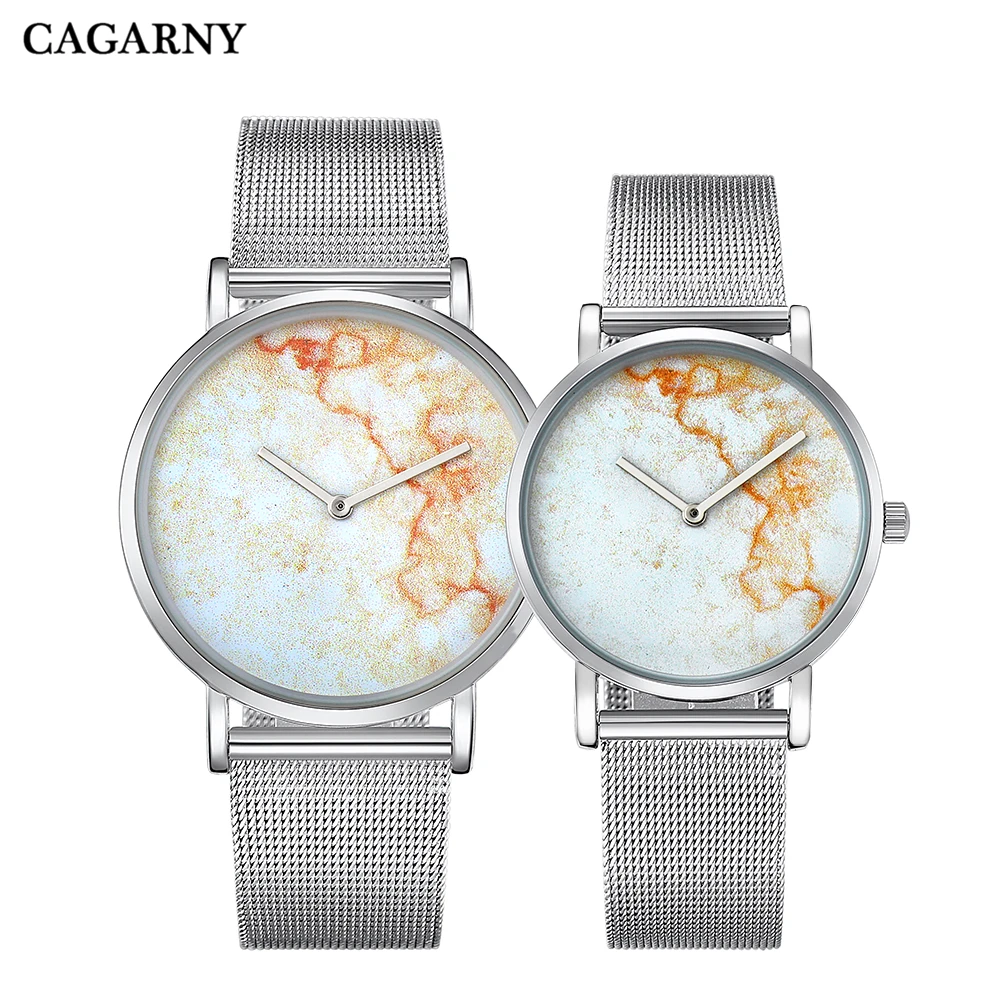 top luxury brand cagarny dw style watches for women men's quartz watches fashion lovers wristwatches drop shipping creative watch imitation marble watch (39)