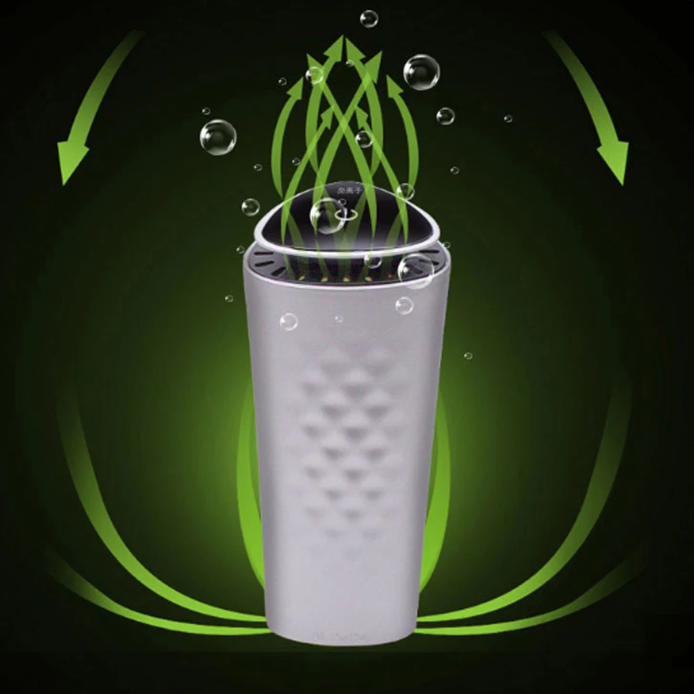 Car air purifier car purification cup negative ion oxygen bar in