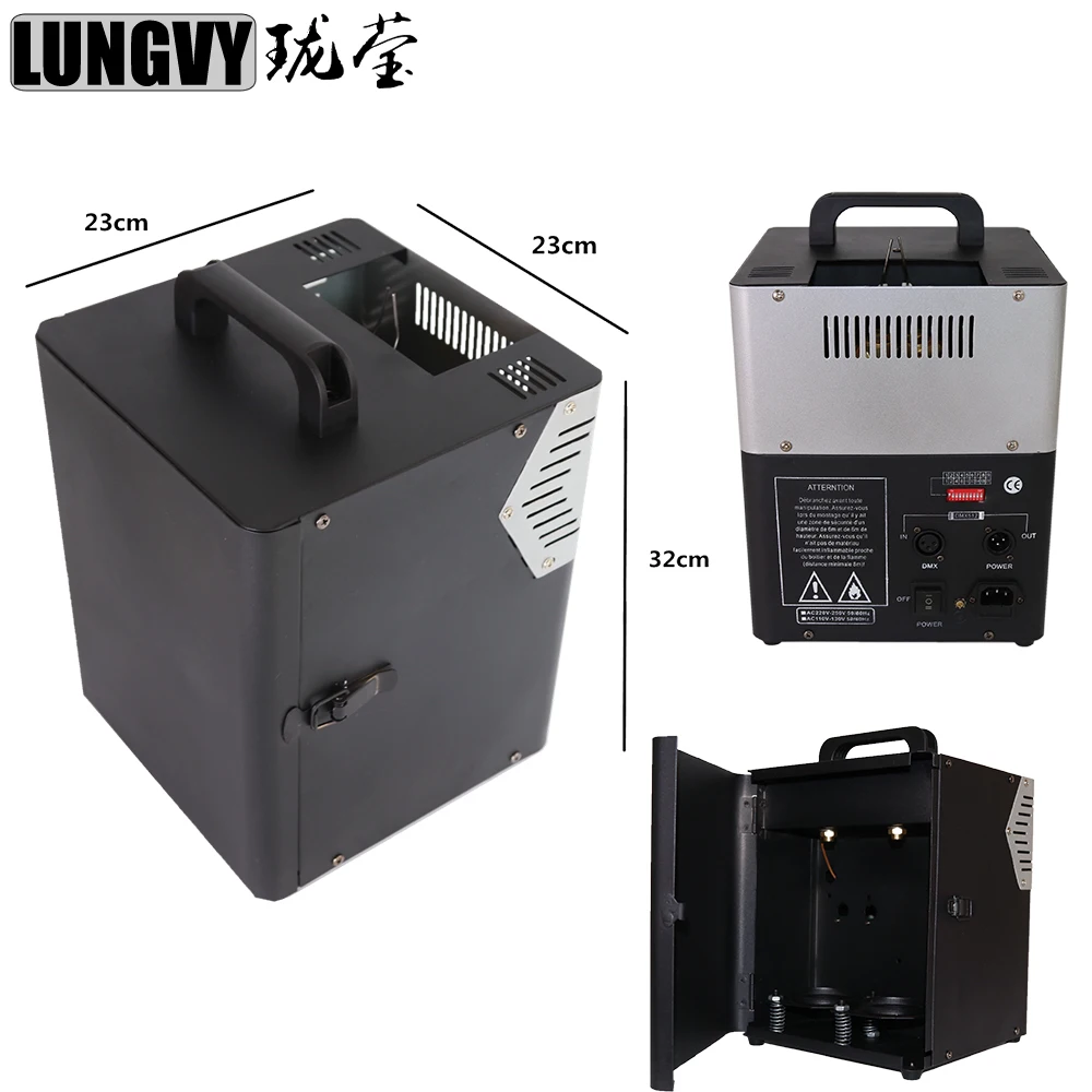 Free Shipping Stage Flame Effects 2 Head Dmx Fire Machine Flame Machine