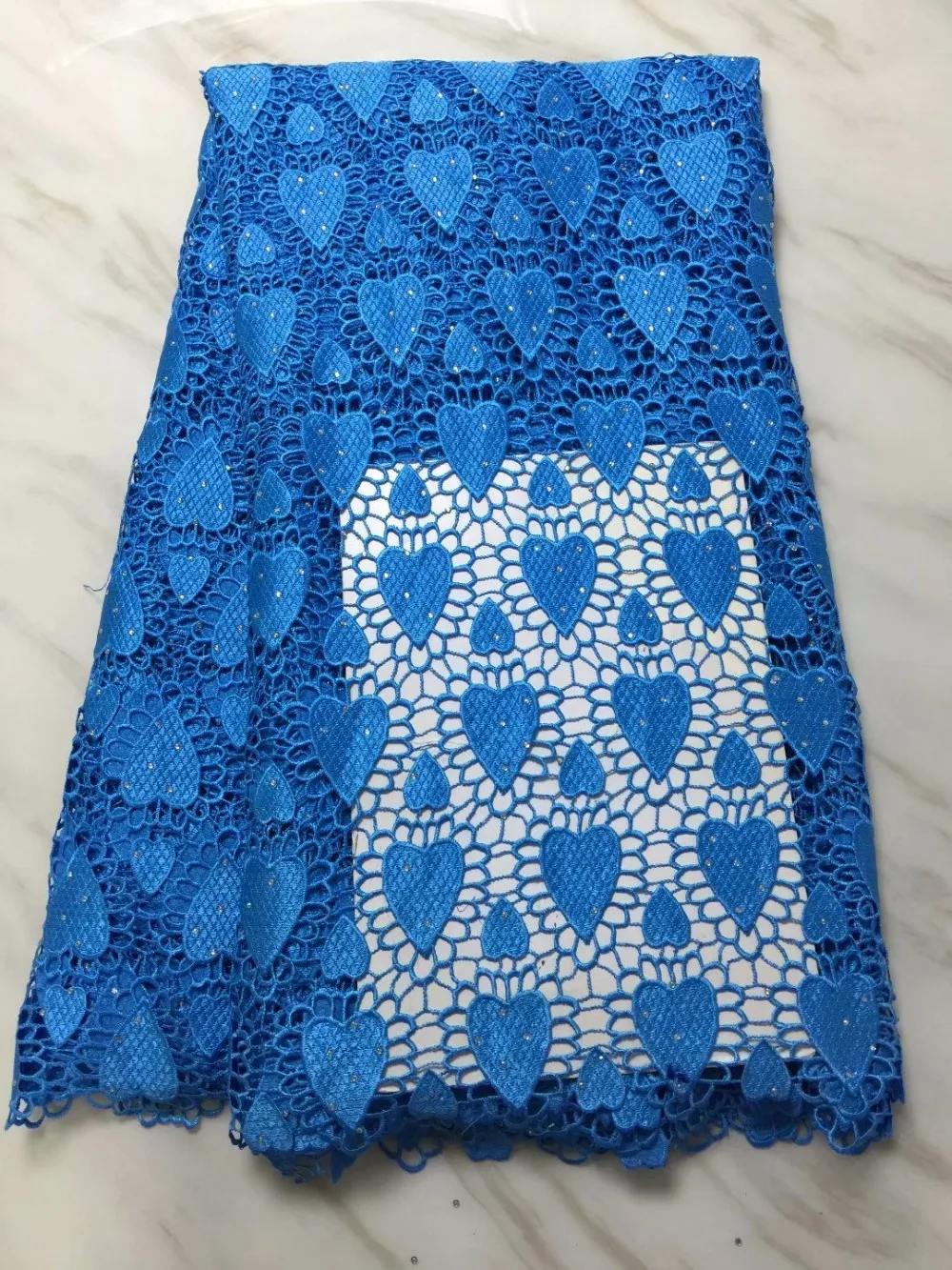 

2017 Latest French Nigerian Laces Fabric High Quality Tulle African Laces Fabric Wedding African French Tulle Lace