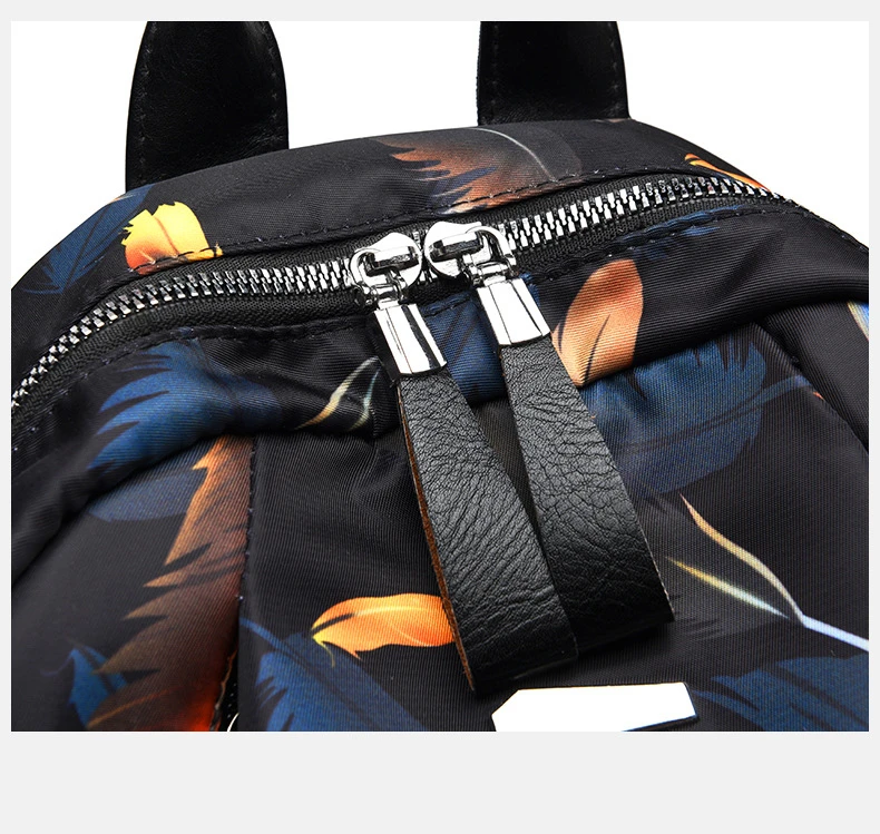 Оксфорд водонепроницаемый Бабочка печать рюкзаки для женщин Корейский Стильный Противоугонный Рюкзак Женский Университет Sac dos Mochilas