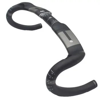 

Carbon Fiber Road Bike Bicycle Handlebar Cycling Racing Drop Bar 400mm
