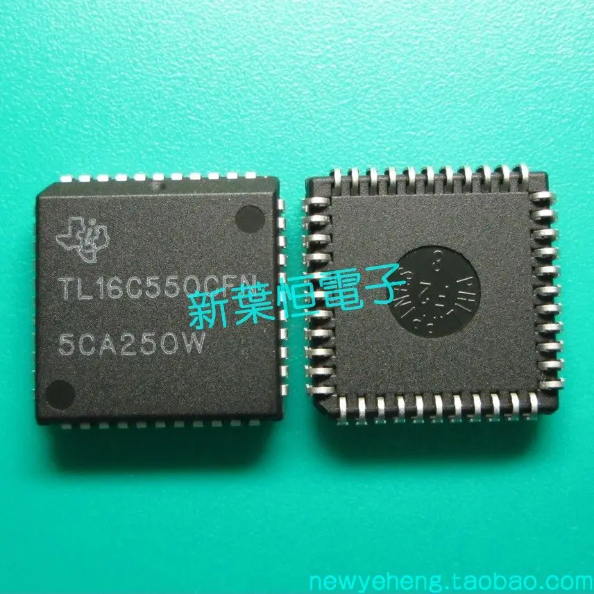 Circuit Intégré TL16C550CFN - Élément De Communication Asynchrone Texas Instruments - Boîtier PLCC-44