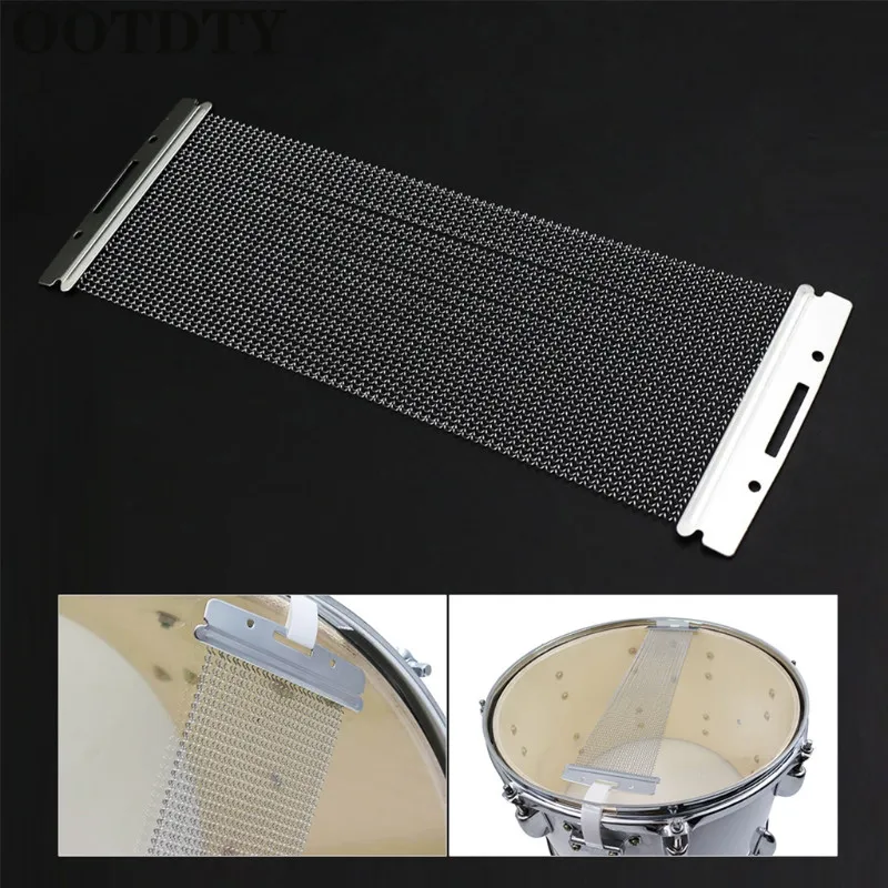 OOTDTY Steel Wire 20-42 Strands Drum Spring for 10-14 Inch Snare Drum Cajon Box Drum Snare Wire