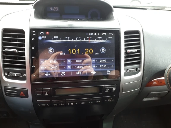 Best 2G+32 Android For Toyota Prado 120 Land cruiser 120 2004-2009 Quad Core 1024*600 Bluetooth 2 Din Car DVD Radio GPS Navigation 31