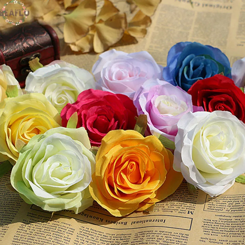 10PCs/lot DIY Rose Artificial Flower Heads Bride Bouquet Silk Flower Wedding Arch Flower Arrangement Accessories 8.5cm Dia 10PCs/lot DIY Rose Artificial Flower Heads Bride Bouquet Silk Flower Wedding Arch Flower Arrangement Accessories 8.5cm Dia