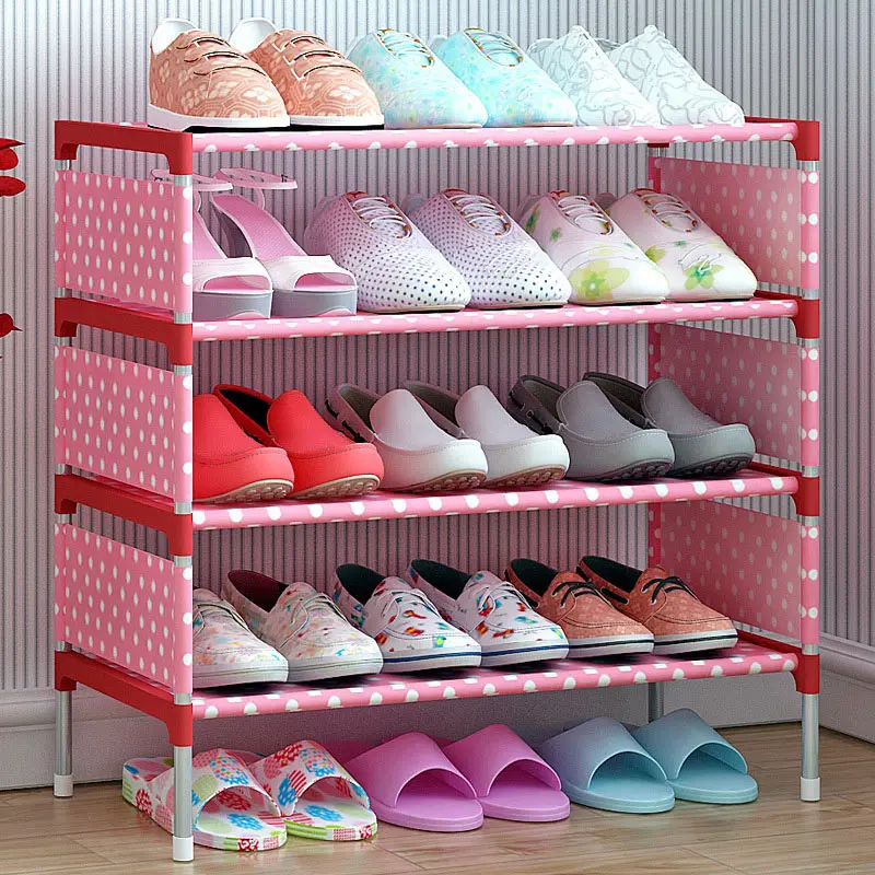 Small space storage Shoe Rack Easy Assembled Plastic Multiple layers