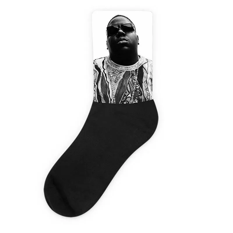[WPLOIKJD] носки для скейтборда с 3D принтом, смешные мужские носки, унисекс, носки для взрослых с фальшивыми волосами, носки для мужчин в стиле хип-хоп - Цвет: 10