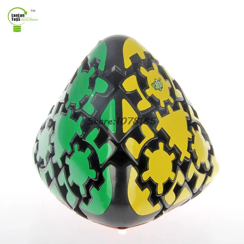 

LanLan Gear Mastermorphix Pyramid Puzzle Cubo magic Speed Cubo magico Puzzle learning & education kub toy