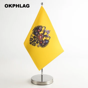 

Table desk Flag with silver flagpole base country banners 14*21CM for Office House Party 0001