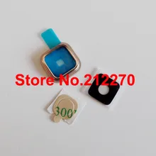 Yuyond 100 Декодер каналов кабельного телевидения золотой Камера Стекло крышка объектива с рамкой Запчасти для авто для Samsung Galaxy S5 I9600 G900 G9005