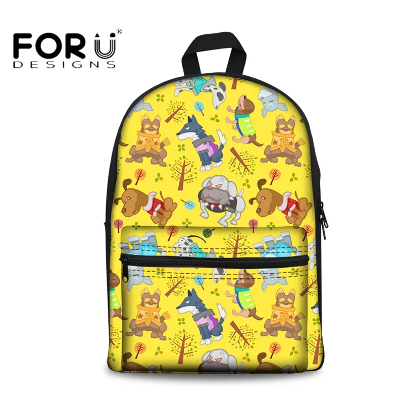 FORUDESIGNS/3D печати школьные рюкзаки для девочек, рюкзак для путешествий с отделением для лэптопа, подростков рюкзак тканевый для девочек Повседневное Колледж студент Детский рюкзак - Цвет: CC2339J