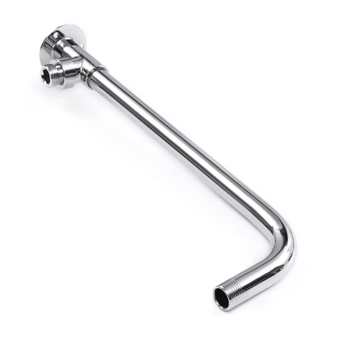 Buy Chrome Plated Shower Extension Arm Wall Mounted