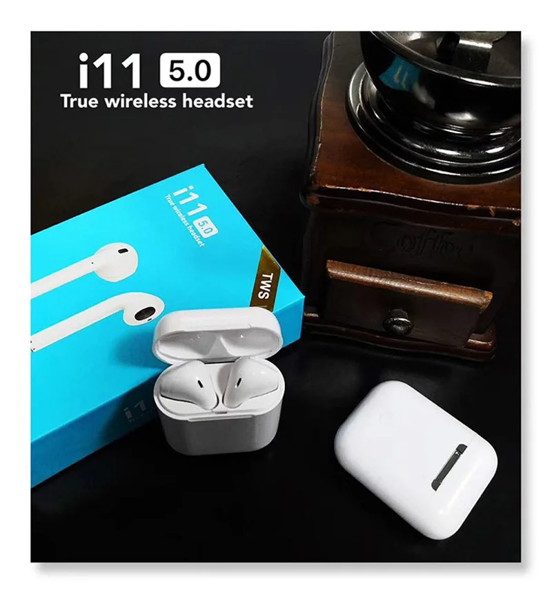 

i11 TWS Bluetooth 5.0 Earphone Wireless Earphones Earbuds Touch Control Headset 1:1 Earbuds for All Smartphone PK i10 i12 i13