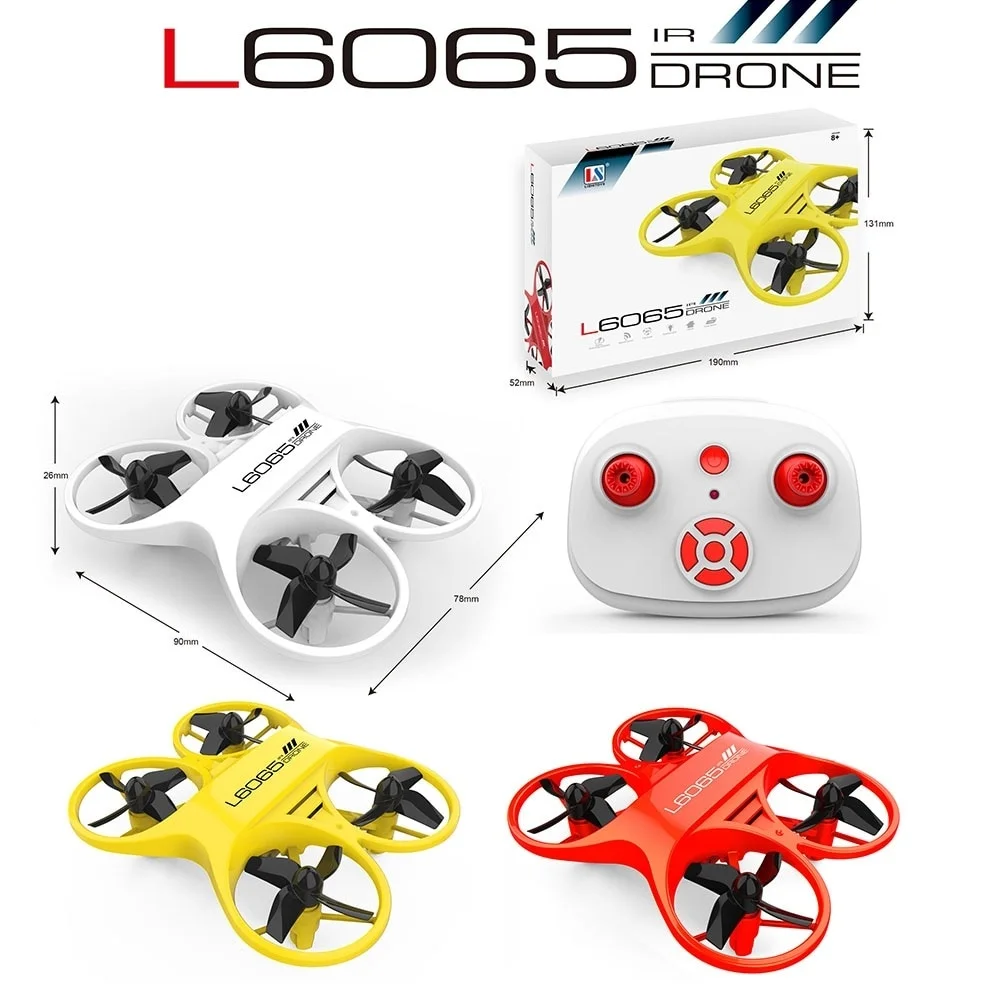 Mini RC Quadcopter Infrared Controlled Drone 2.4GHz Aircraft with LED Light Mini Rc Drone Birthday Gift for Children Mini RC Quadcopter Infrared Controlled Drone 2.4GHz Aircraft with LED Light Mini Rc Drone Birthday Gift for Children