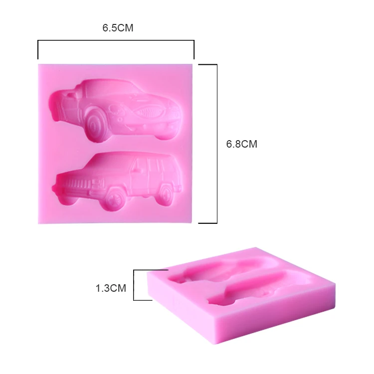 Автомобиль торт шоколад силиконовые формы мыло шоколадный помадка торт украшение для выпечки, желе плесень