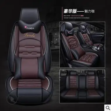 

Car Travel leather seat cover four seasons Universal Car Seat Covers for Vehicles mazda 3 6 toyota RAV4 Hyundai volvo ford