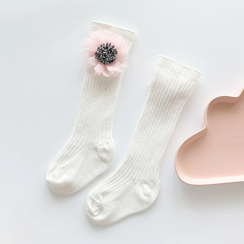Winter Spring Cotton Baby Socks Cartoon rabbit Baby Girl Socks Newborn Knee High Long Leg Warmers Girls Socks  (3)