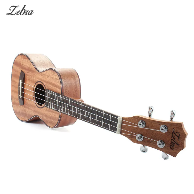 

Zebra 23" 26" 4 Strings Ukulele Hawaiian Mahogany Concert Guitar Rosewood Fretboard Bridge For Beginners Stringed Instruments