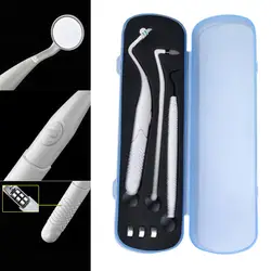 3 шт. переносной набор инструментов для стоматологии Led зубные Miiiror + доска для удаления пятен Ластик Отбеливание зубов тематические товары