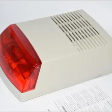 Водонепроницаемая Проводная наружная мигающая сигнальная лампа, мигалка, светильник, сирена для gsm сигнализации, sysatem, использование 120 дБ