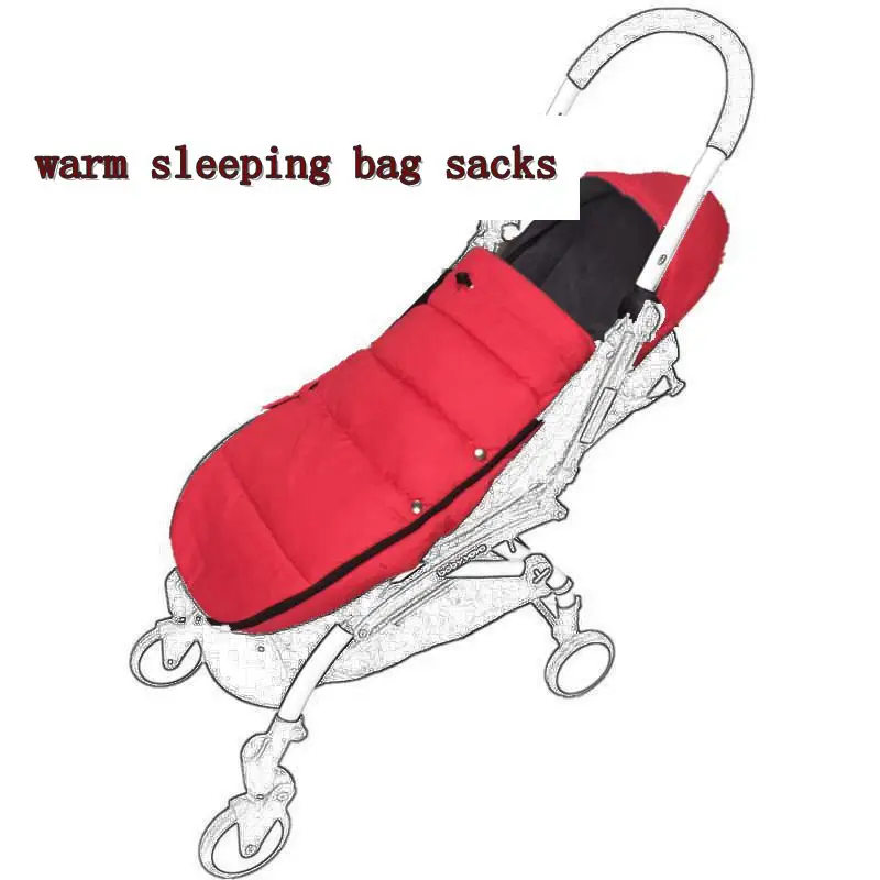 

Newborn Baby stroller sleeping bag Warm Envelope for yoya yoyo bugaboo Stroller Fleece Footmuff Sack Infant Pushchair