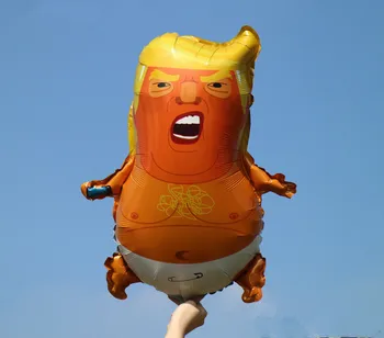 

20pcs Festival Trump Baby Balloons Party Balloon Funny Aluminum Helium Air Balloons Donald Trump Novelty Party Favor Kids Toy