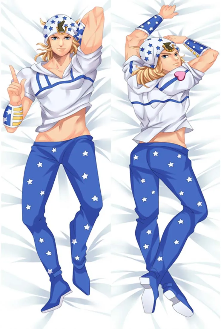 Аниме Dakimakura JoJos Необычные Приключения косплей реквизит Kujo Jotaro обнимающий тело индивидуальный заказ BL мужской чехол для подушки - Цвет: 50X150cm