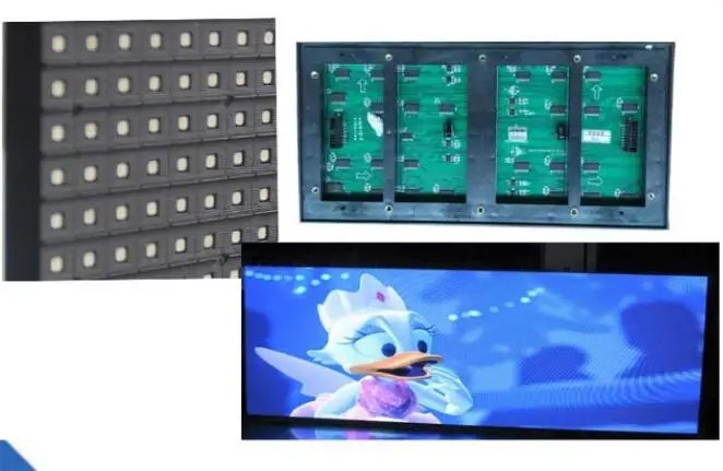 TEEHO P10 наружная светодиодная модульная панель 3 в 1 SMD наружные Светодиодный ные