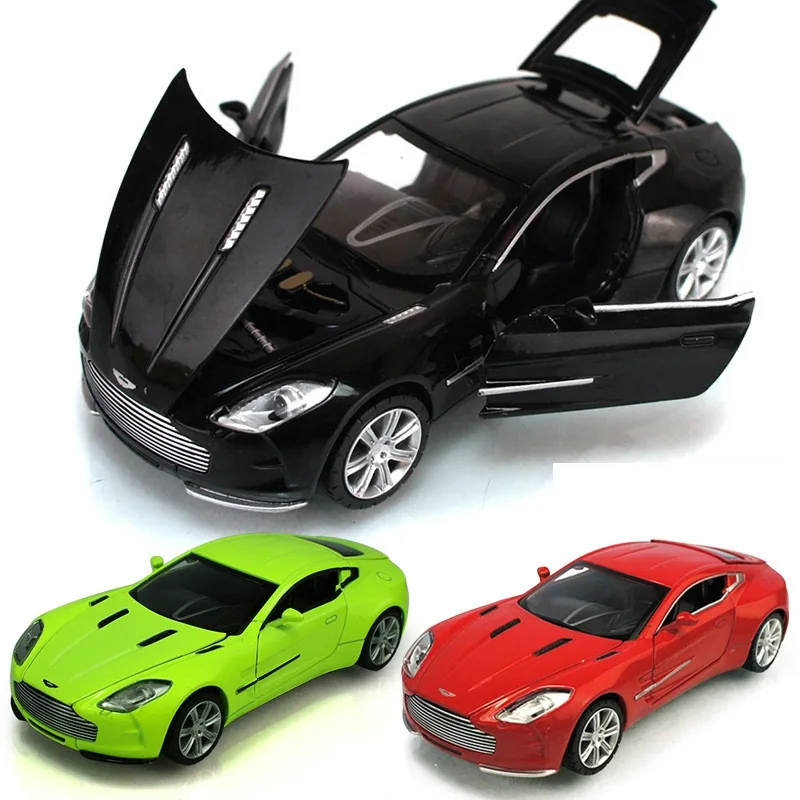 132 Free shipping kids toys aston martin one 77 metal toy cars model