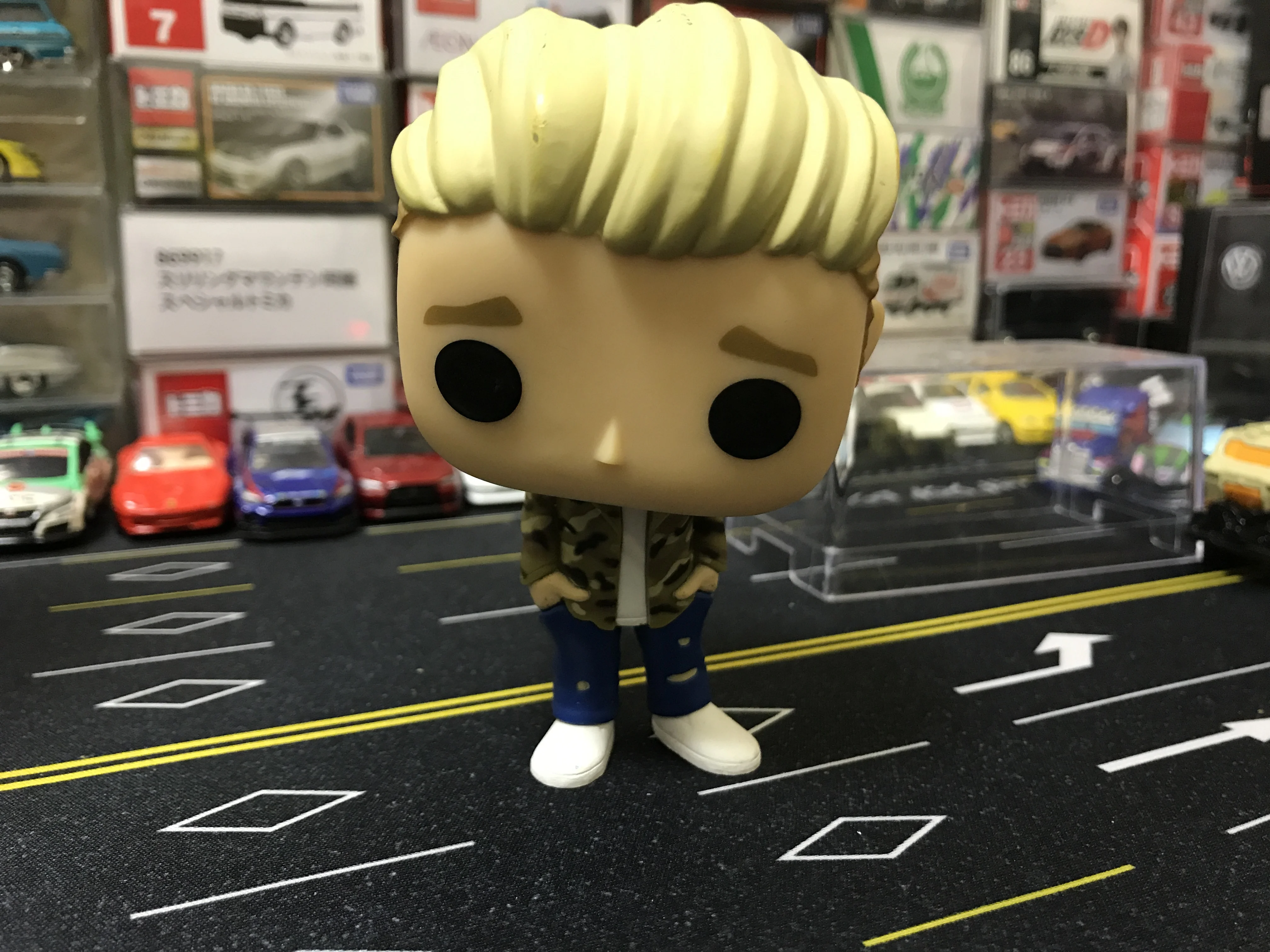 Imperfect Funko POP Подержанные камни: музыка-Джастин Бибер певец виниловая экшн-фигурка