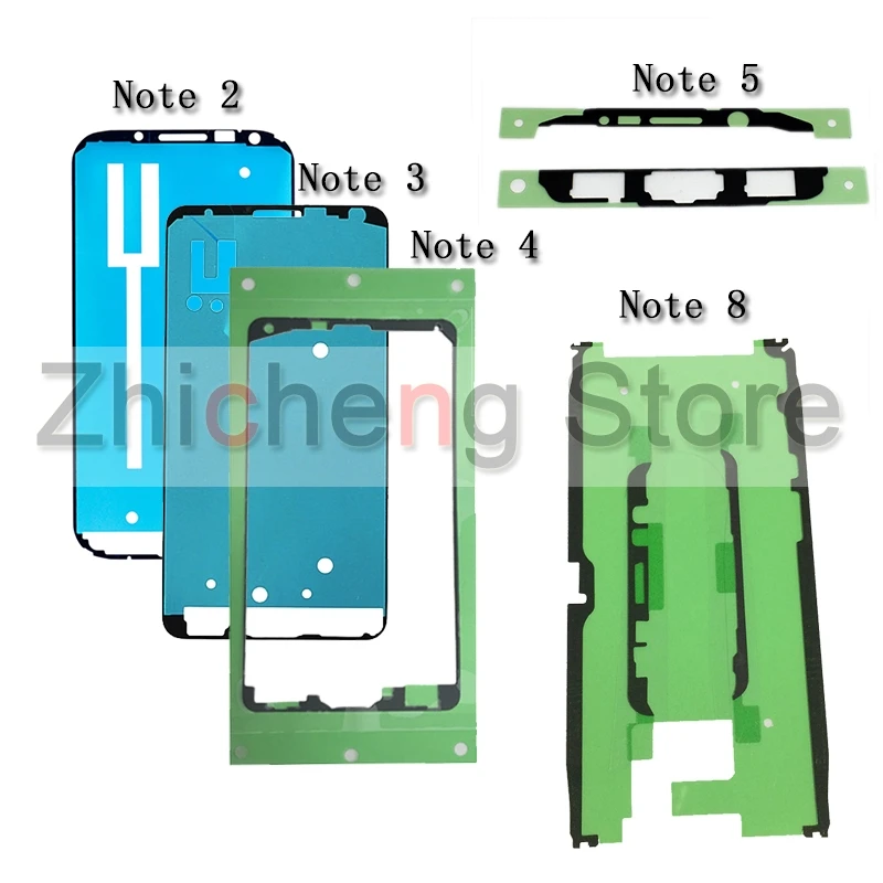 

Front LCD Display Frame Middle Bezel Glue Adhesive Stickers For Samsung Galaxy Note 2 3 4 5 8 neo Edge N7505 N7100 N900