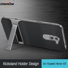 Back Cover for Huawei Honor 6X Hybrid Case 5.5 TPU PC 360 3D Kickstand Silicone Phone Case Funda for Huawei GR5 2017 Mate 9 Lite