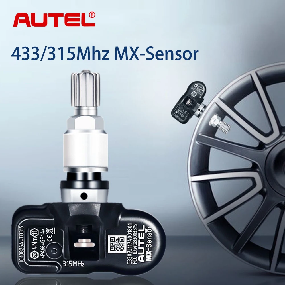 

Autel TPMS Sensor 433MHz /315MHz Tire Repair Auto Car Repair Tool TPMS Sensor Tire Pressure Monitoring MX SENSOR Tool
