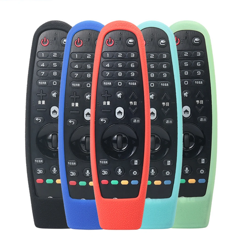 

1PC Silicone Case Protector For LG Smart TV AN-MR600 Remote Controller Cover For LG MR650 TV For LG MR600 Anti-dust Waterproof