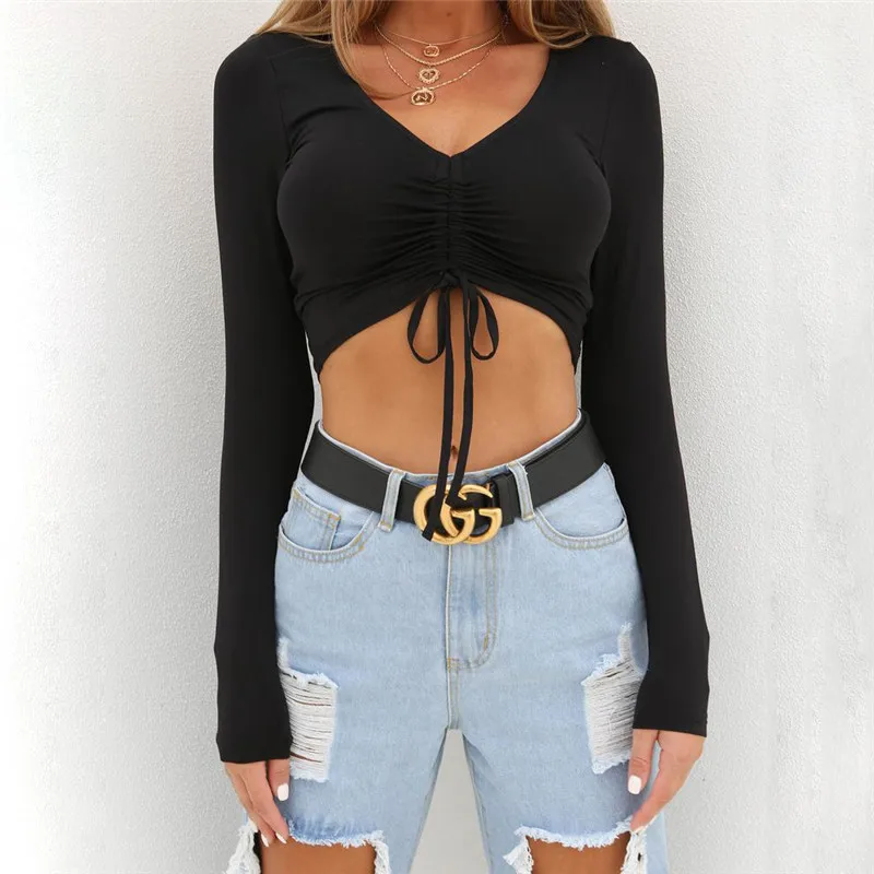 long sleeve crop top women09