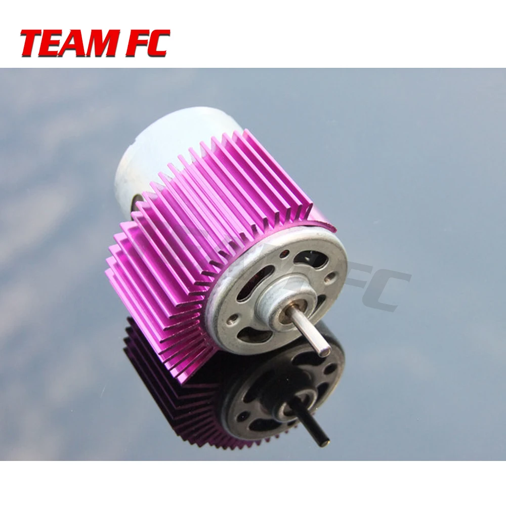 

2pcs New Motor Heat Sink and Cooling Fan Set for 1/10 HSP RC Car 540/550 3650/3660 Motor 1:10 Electric RC Car Parts S110